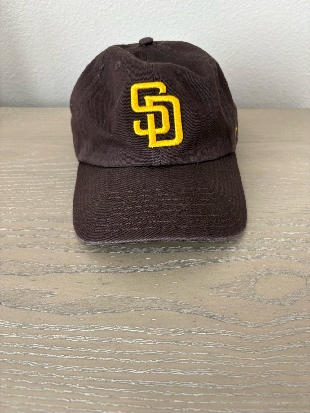 San Diego Padres Brown & Gold Baseball Cap Hat MLB Logo